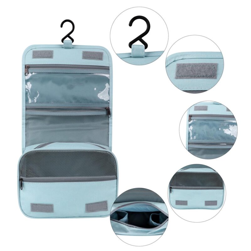 Custom PU Leather Travel Toiletry Bag - 2