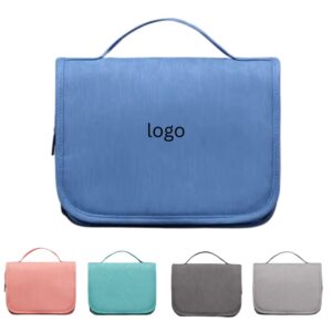 Custom PU Leather Travel Toiletry Bag With Waterproof Finish