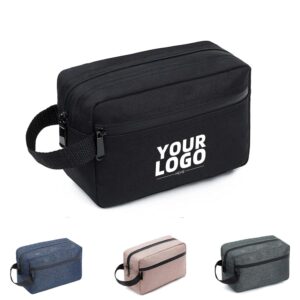 Custom PU Leather Travel Toiletry Bag