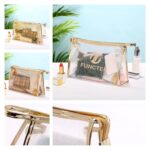 Custom PU Waterproof Cosmetic Case Toiletry Bag
