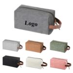 Custom PU Waterproof Travel Dopp Kit