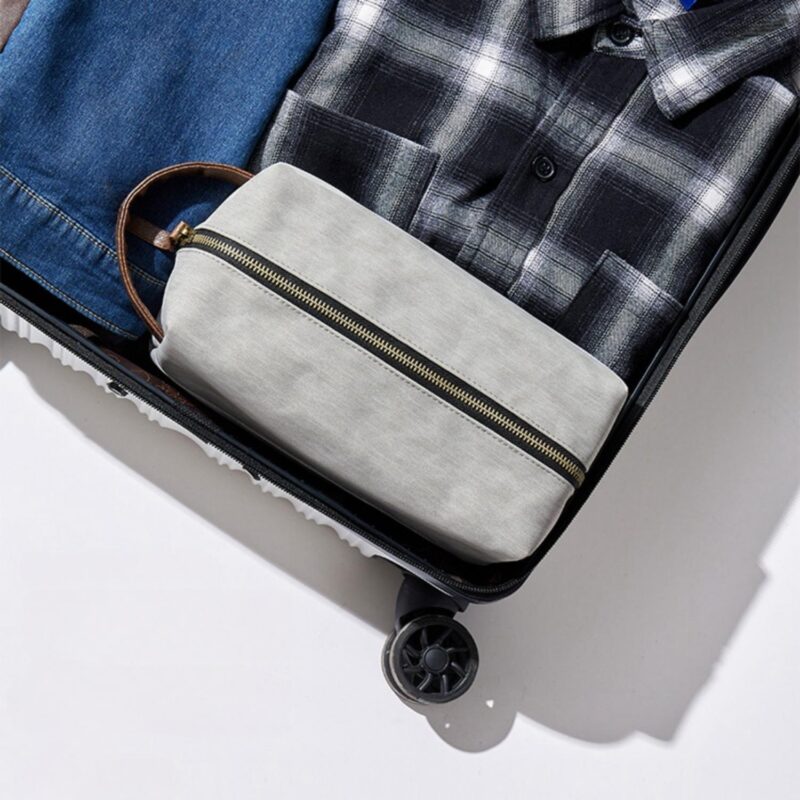 Custom PU Waterproof Travel Dopp Kit - 4
