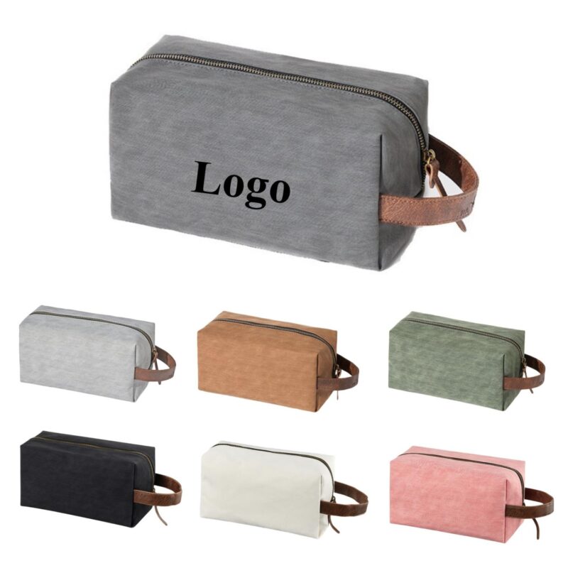 PU-Waterproof-Travel-Dopp-Kit-JMY0087 Custom PU Waterproof Travel Dopp Kit