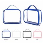 Custom PVC And 600D Polyester Toiletry Bag