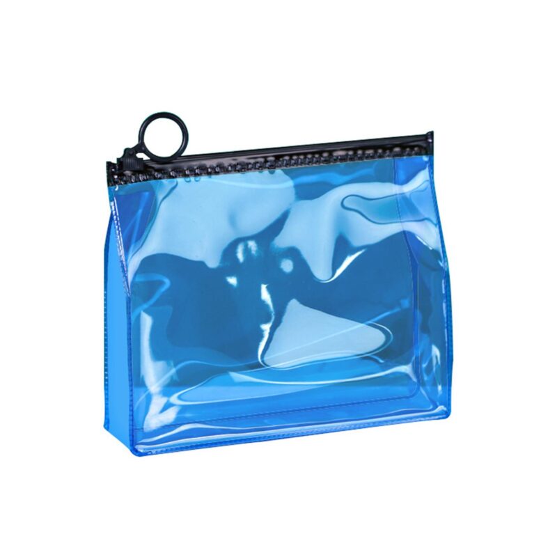 Custom PVC Clear Self Seal Cosmetic Travel Toiletry Bag - 1
