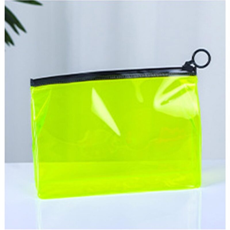 Custom PVC Clear Self Seal Cosmetic Travel Toiletry Bag - 5