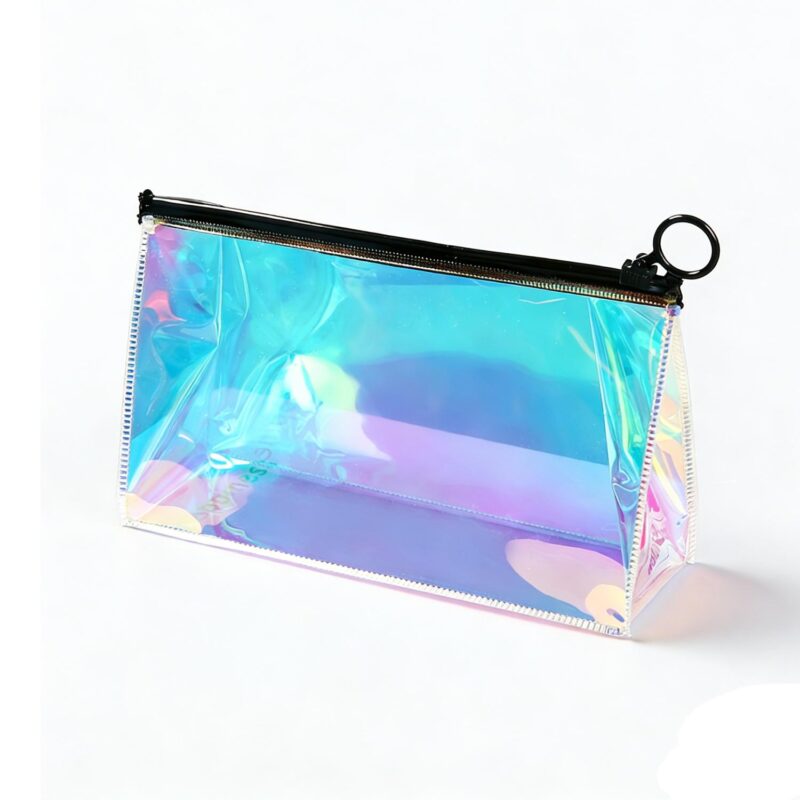 Custom PVC Clear Self Seal Cosmetic Travel Toiletry Bag - 1