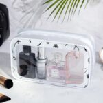 Custom PVC Double Zippered Toiletry Bag Makeup Bag Handle Bag - 2