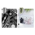 Custom PVC Double Zippered Toiletry Bag Makeup Bag Handle Bag - 8