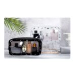 Custom PVC Double Zippered Toiletry Bag Makeup Bag Handle Bag - 9