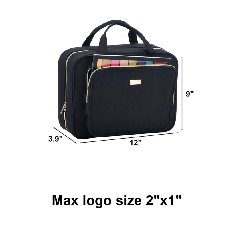 Custom PVC Hanging Hook Toiletry Bag Travel - 1