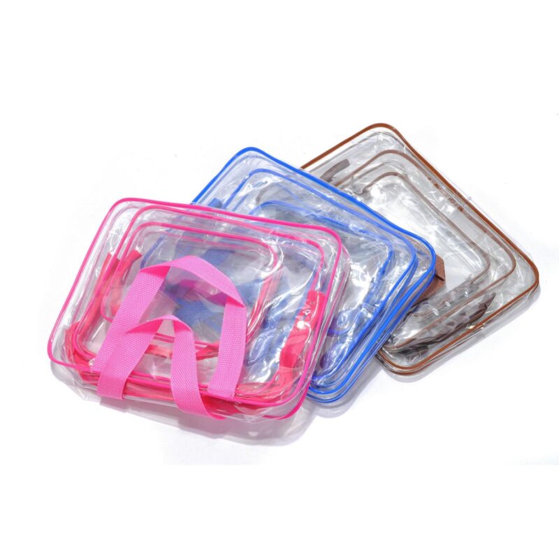 Custom PVC Toiletry Bag Set - 2