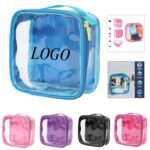 Custom PVC Toiletry Bag Waterproof Cosmetic Organizer