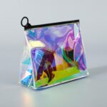 Custom PVC Translucent Frosted Zipper Toiletry Bag - 2