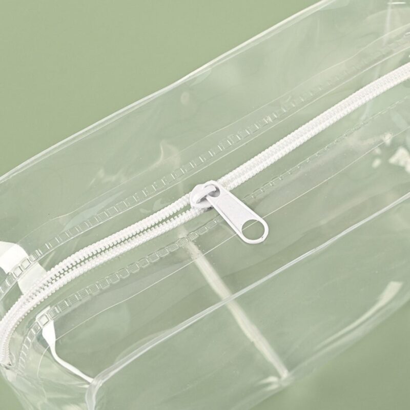 Custom PVC Transparent Toiletry Bag Cosmetic Makeup Organizer Waterproof Travel Storage Pouch - 3