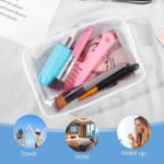 Custom PVC Transparent Toiletry Bag Cosmetic Makeup Organizer Waterproof Travel Storage Pouch - 6