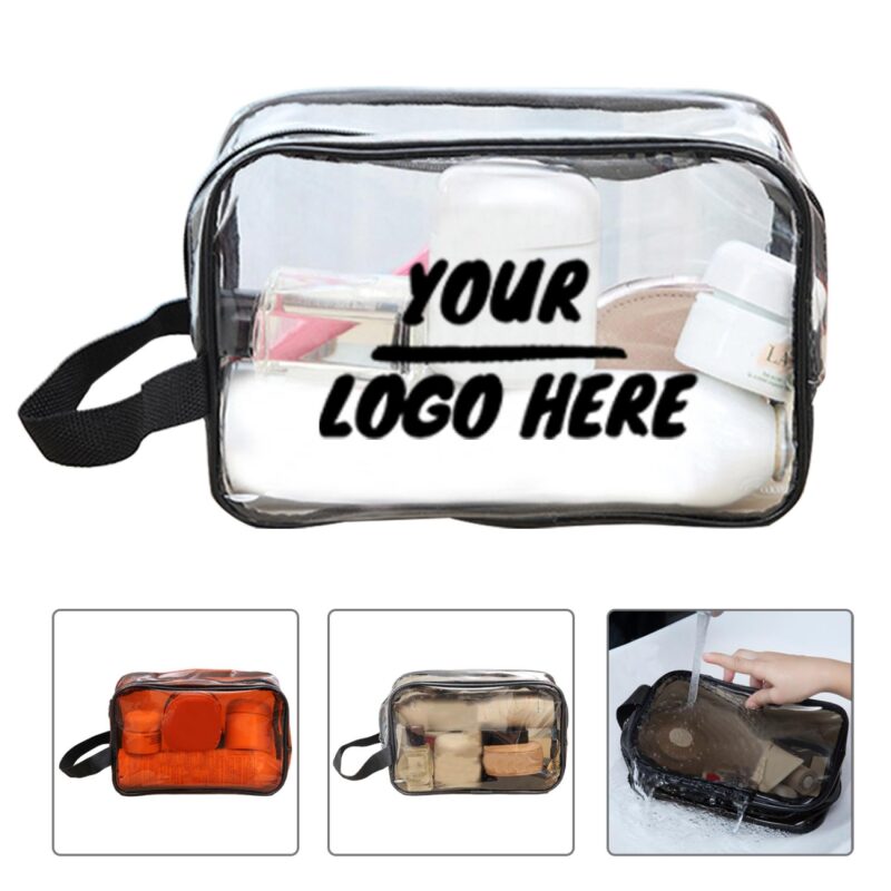 PVC-Transparent-Toiletry-Bag-MCB510 Custom PVC Transparent Toiletry Bag