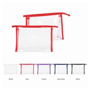 Custom PVC Transparent Toiletry Bag