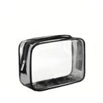 Custom PVC Transparent Travel Toiletry Bag - 1