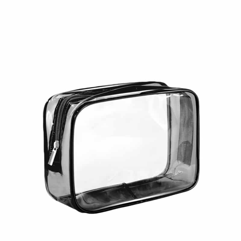Custom PVC Transparent Travel Toiletry Bag - 1