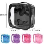 Custom PVC transparent toiletry bag - 1