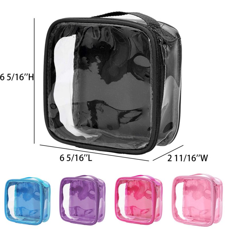 Custom PVC transparent toiletry bag - 1