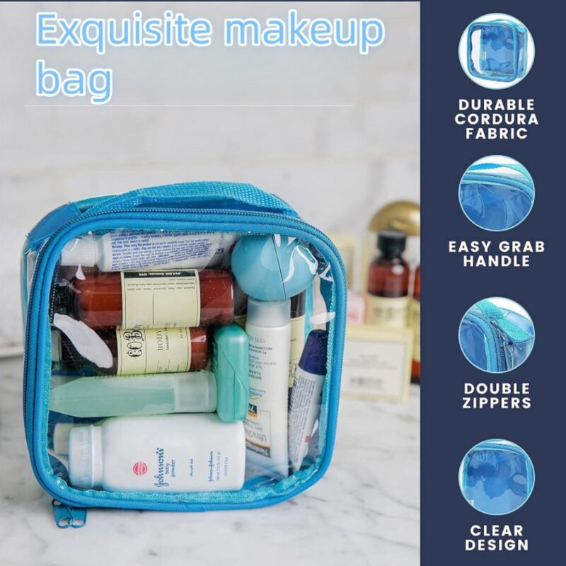 Custom PVC transparent toiletry bag - 7