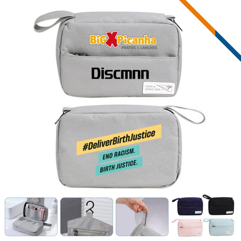Custom Pakit Foldable Hanging Toiletry Bag