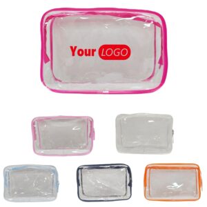 Custom Perforated bag hanging PVC medium-sized toiletry bag
