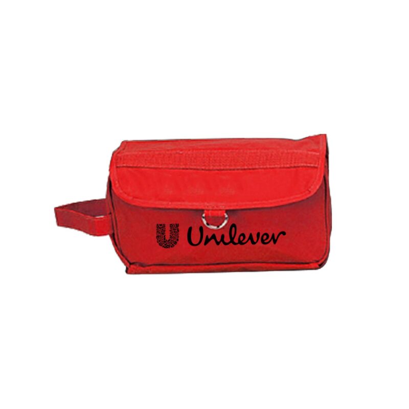 Custom Poly Backing Hanging Toiletry Bag - 4