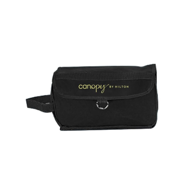 Custom Poly Backing Hanging Toiletry Bag - 8