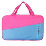 Custom Polyester Color Block Travel Toiletry Bag - 3