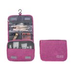 Custom Polyester Fabric Travel Hanging Toiletry Bag - 4