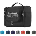 Custom Polyester Hanging Travel Toiletry Bag