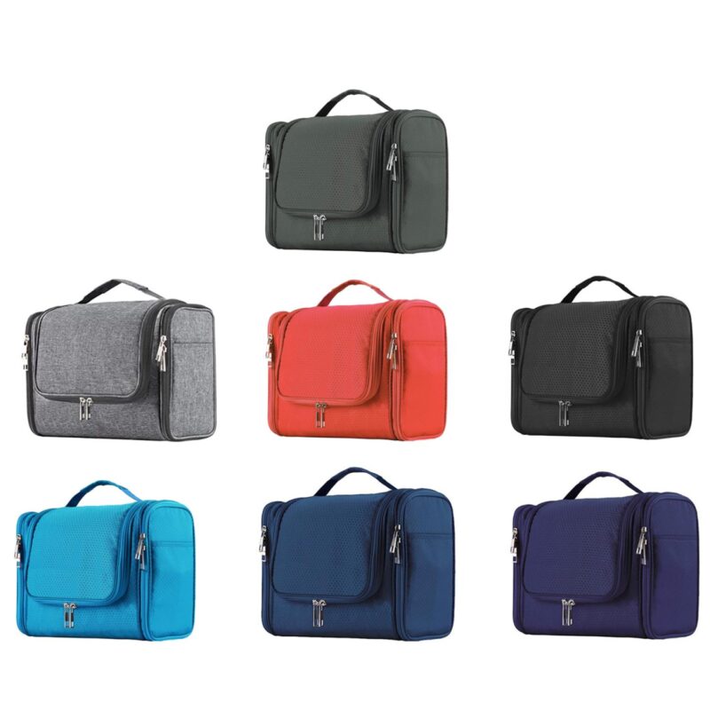 Custom Polyester Hanging Travel Toiletry Bag - 2