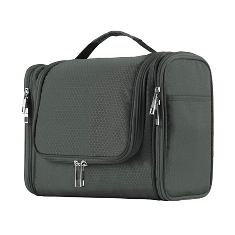 Custom Polyester Hanging Travel Toiletry Bag - 3