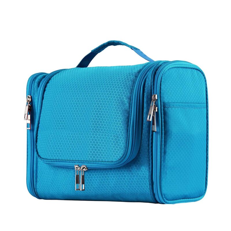 Custom Polyester Hanging Travel Toiletry Bag - 8