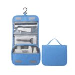 Custom Polyester Hook Waterproof Foldable Travel Toiletry Bag - 2
