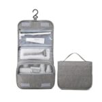 Custom Polyester Hook Waterproof Foldable Travel Toiletry Bag - 3