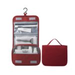 Custom Polyester Hook Waterproof Foldable Travel Toiletry Bag - 6