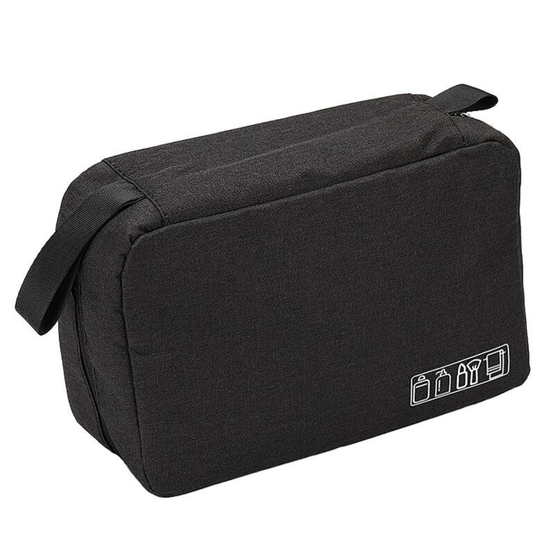Custom Polyester Large Capacity Hanging Toiletry Bag - 1
