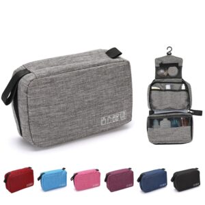 Custom Polyester Large Capacity Hanging Toiletry Bag
