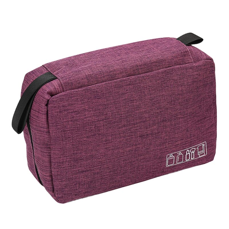 Custom Polyester Large Capacity Hanging Toiletry Bag - 4