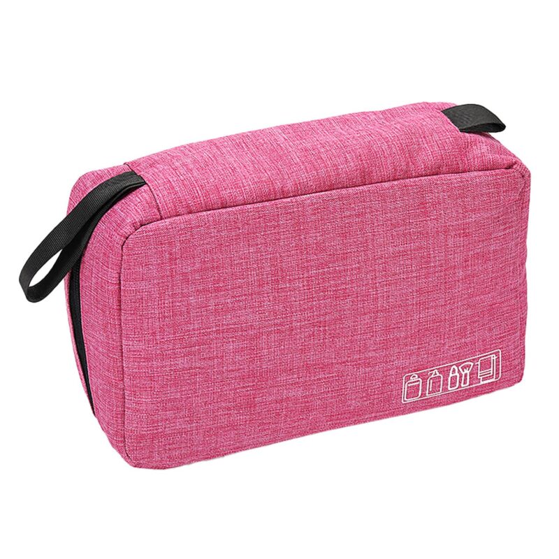 Custom Polyester Large Capacity Hanging Toiletry Bag - 5