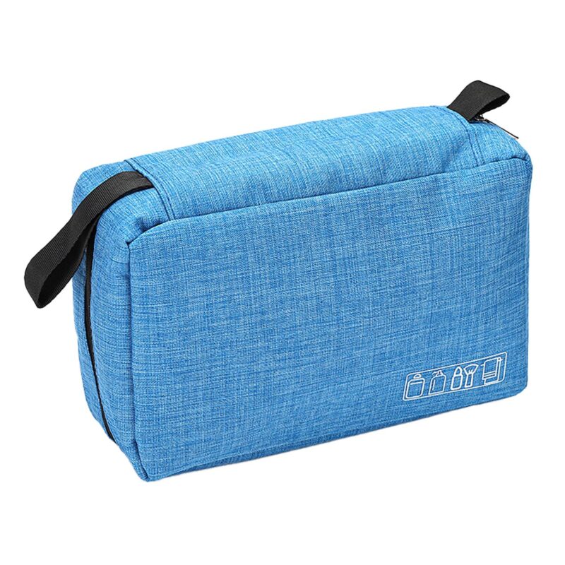 Custom Polyester Large Capacity Hanging Toiletry Bag - 6