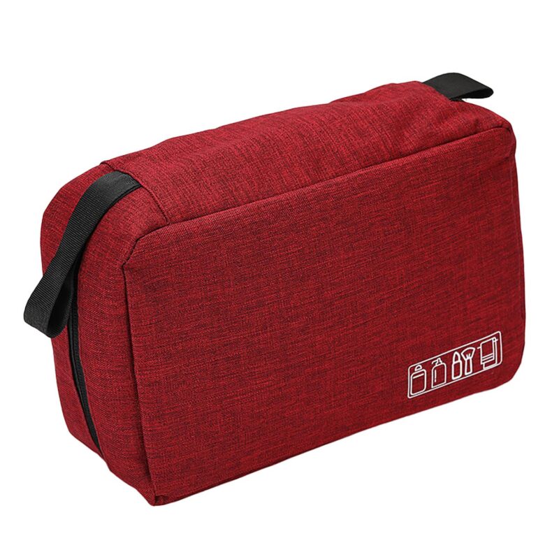 Custom Polyester Large Capacity Hanging Toiletry Bag - 7