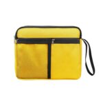 Custom Polyester Waterproof Travel Cosmetic Toiletry Bag W/ Handle - 8