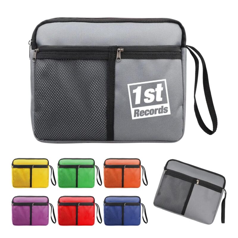 Polyester-Waterproof-Travel-Cosmetic-Toiletry-Bag-W-Handle-SNG202 Custom Polyester Waterproof Travel Cosmetic Toiletry Bag W/ Handle