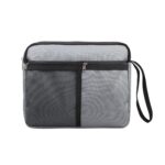 Custom Polyester Waterproof Travel Cosmetic Toiletry Bag W/ Handle - 9