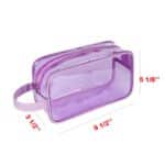Custom Portable Clear Travel Toiletry Bag